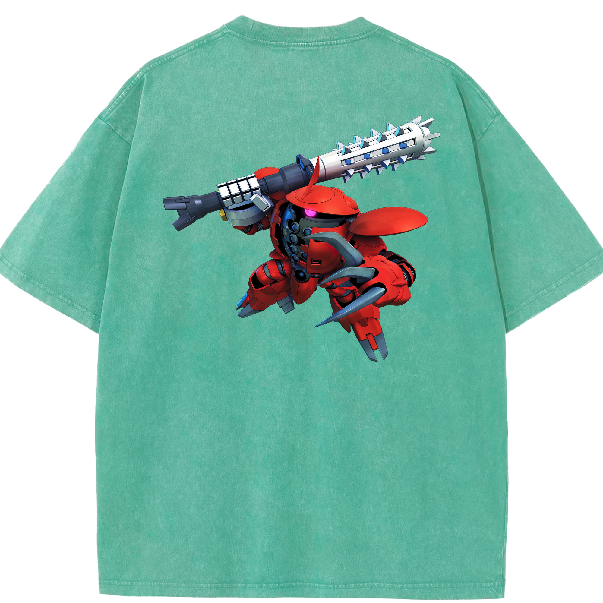 （画像用） 機動戦士ガンダム Mobile Suit Gundam 綿100% ヴィンテージ風 半袖Tシャツ（背面プリント）